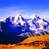 Belukha Mountain. Rocky districts of Kazakhstan