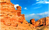 Каньон реки Чарын и Ясеневая роща. Фотографии природы Казахстана