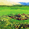 Pass Mramorniy. Mountain districts of Kazakhstan