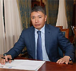 Minister of Tourism and Sports of the Republic of Kazakhstan Ermegiyayev Talgat Amangeldievich